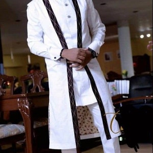 Flins african men outfits, 3 peices men tunic, african couple Outfit, Senator dress