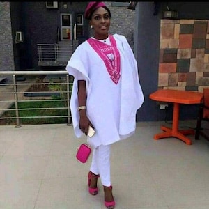 Tolu African women&#39;s agbada/3 piece set/ wedding suit/prom dress/women Agbada/women&#39;s clothing/women&#39;s traditional suit/Aso-Ebi/ women suit