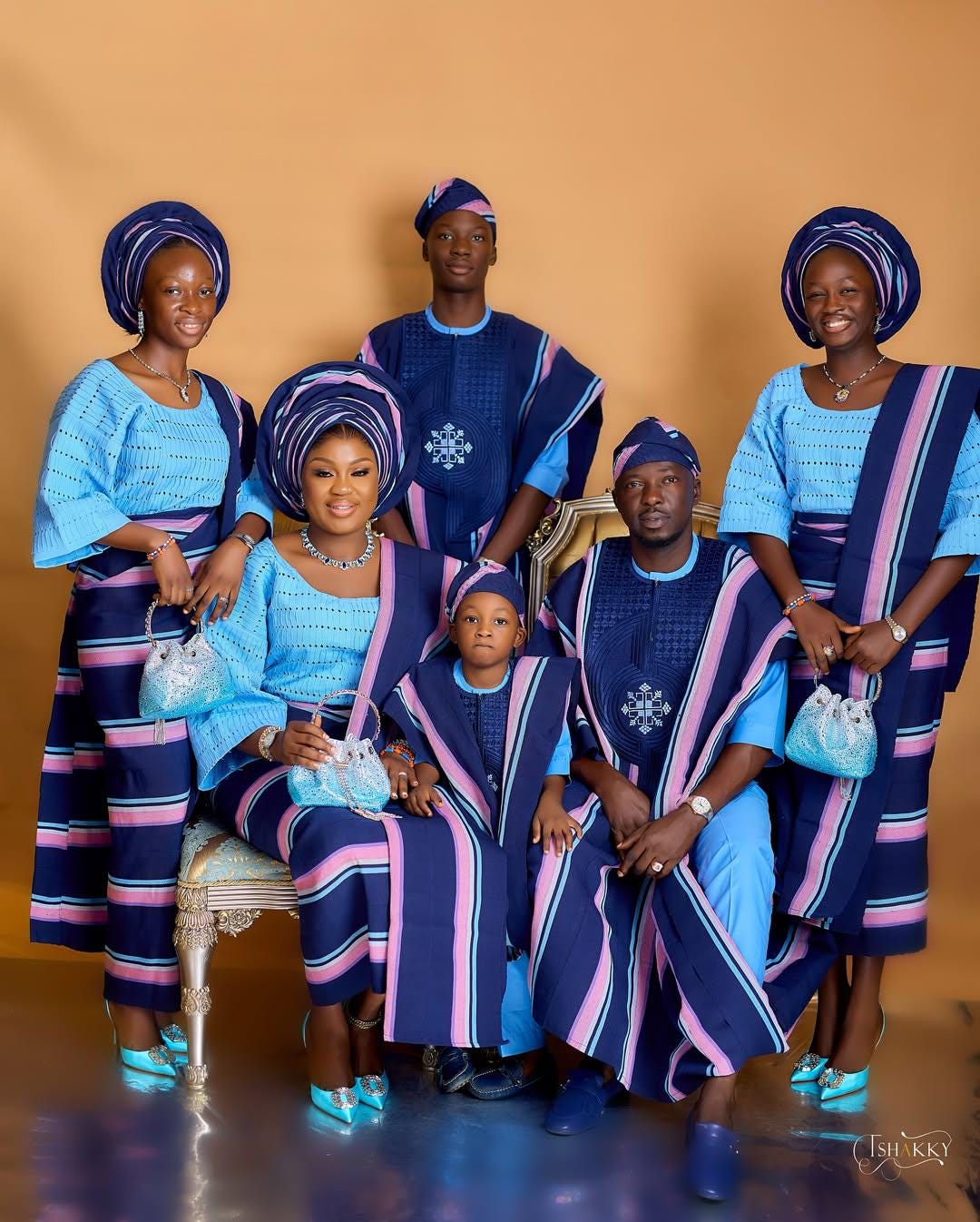 Aso Oke Family Set - Etsy, image size:1080x1346