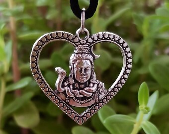 シヴァ神のファミリービッグペンダント：ヒンドゥー教の神オームの