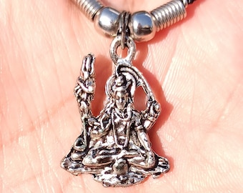 シヴァ神の大きなペンダント：ヒンドゥー教の神オームのお守り、強力な
