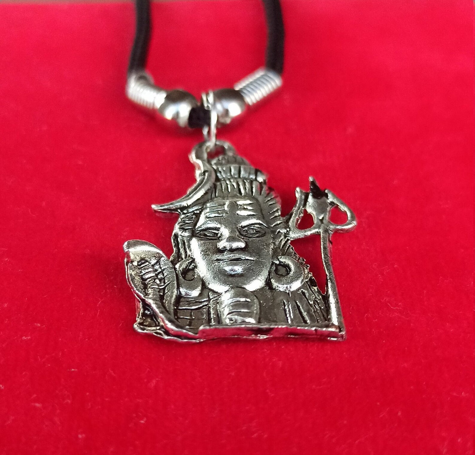 Lord shiva silver chain Clearance