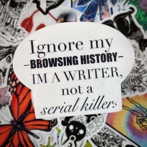 Writer Author Sticker | Stickers for Writers