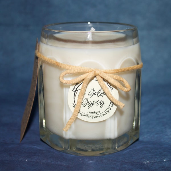 Scented Soy Candle in Recycled Glass