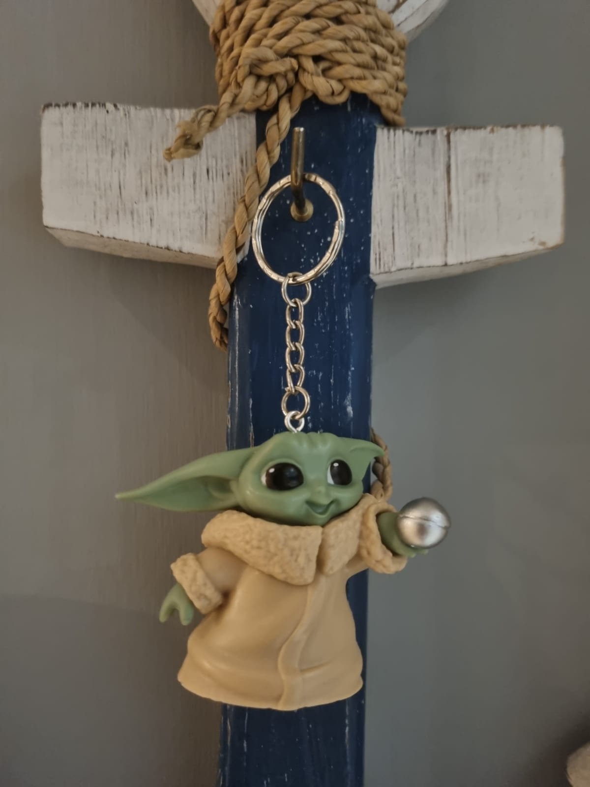 Baby Yoda The child Baby Grogu gift boxed keyring Etsy