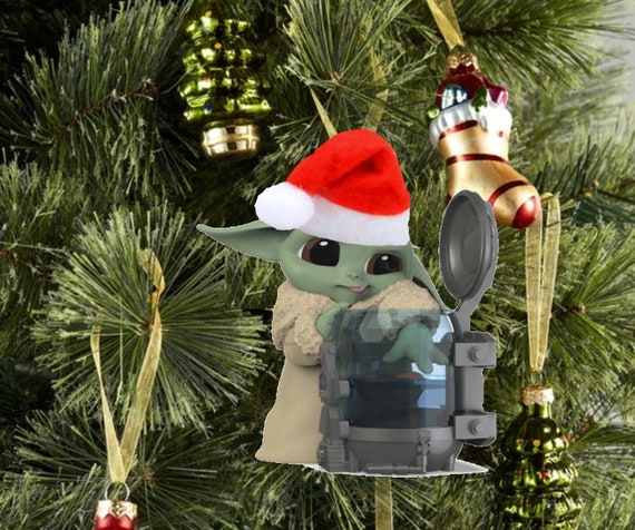 Cute Baby Yoda Decorations Christmas Tree Holiday 2023 Star Wars