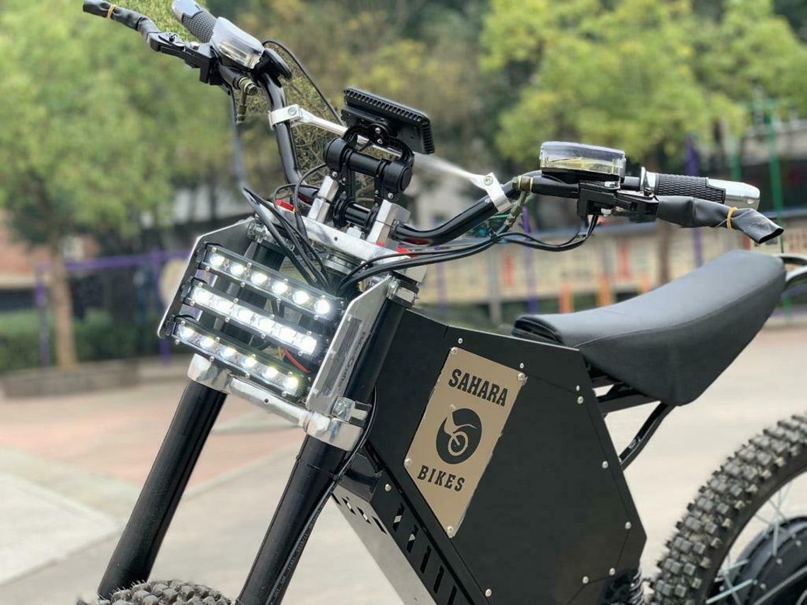 72V 3000W Adult Electric Full Suspension Offroad E Dirt Bike Etsy