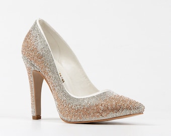 WEDDING SHOES, Party Dance Shoes, Stiletto Bridal Heel, Bridal Shoes, Evening Shoes, Wedding Shoes for Bride,Brautschuhe,For Bride High Heel