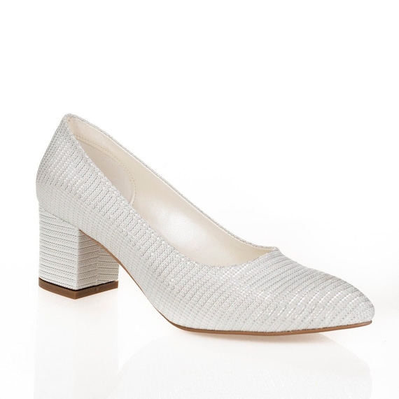 HOCHZEITSSCHUHE,Blockabsatz Schuhe, Party Tanzschuhe, Niedrige