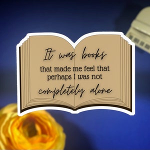 It Was Books Sticker // The Infernal Devices // Will Herondale Quote