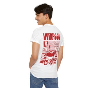 Adults Liverpool Football Club T-shirt, Mighty Red, Unisex Liverpool T-shirt, Christmas Gift, Football Gift, Gift for him, football merch