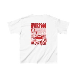 Kinder Red Fussball Club T-Shirt, Mighty Red, Fussball-Shirt, LFC, Weihnachtsgeschenk, Strumpffüller, Geschenke für Kinder, Fußball-Erinnerungsstücke