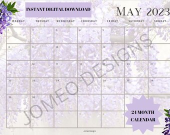24 Month Calendar - Etsy