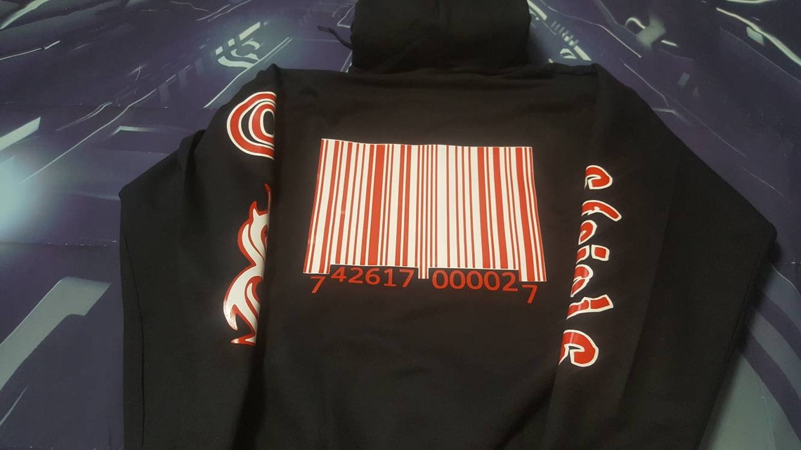 slipknot barcode hoodie