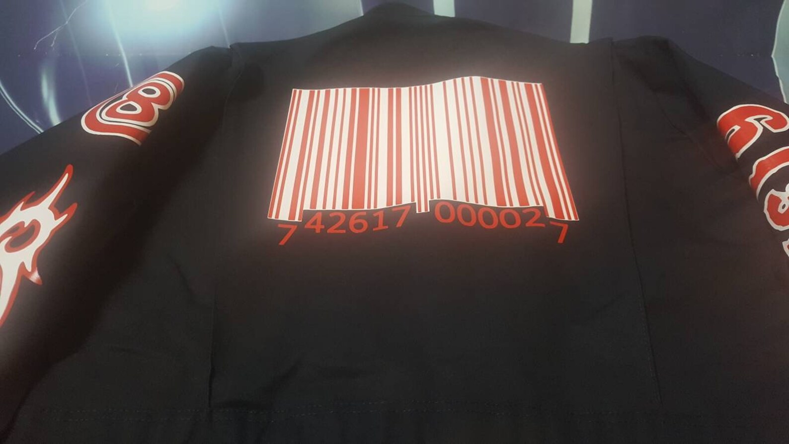 Slipknot themed Jumpsuit BLACK Barcode Etsy