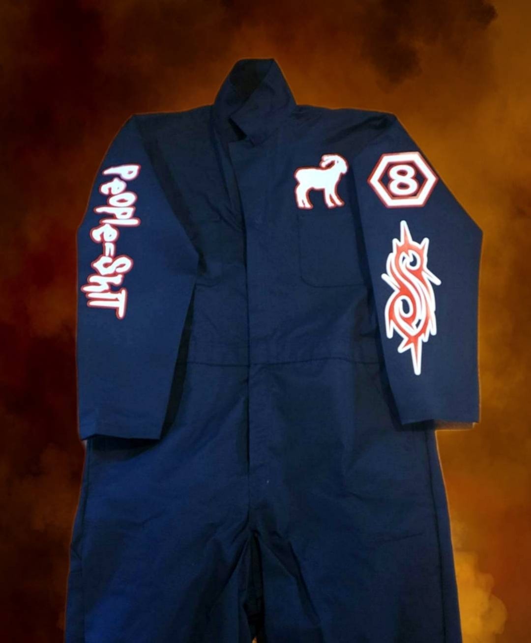 Slipknot Inspired Jumpsuit Coveralls. 2023 Starbomb Hexa Etsy