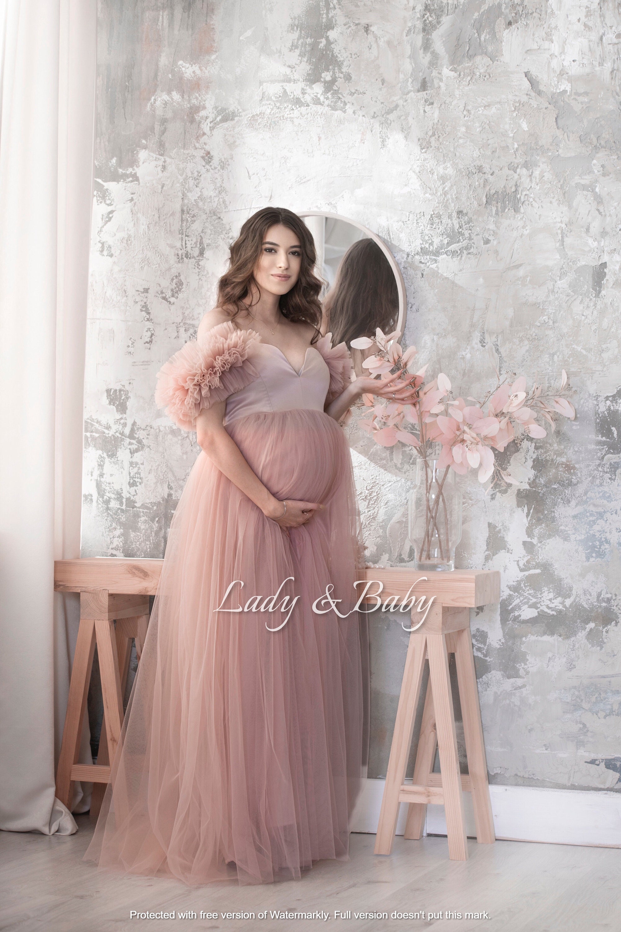 maternity party dress