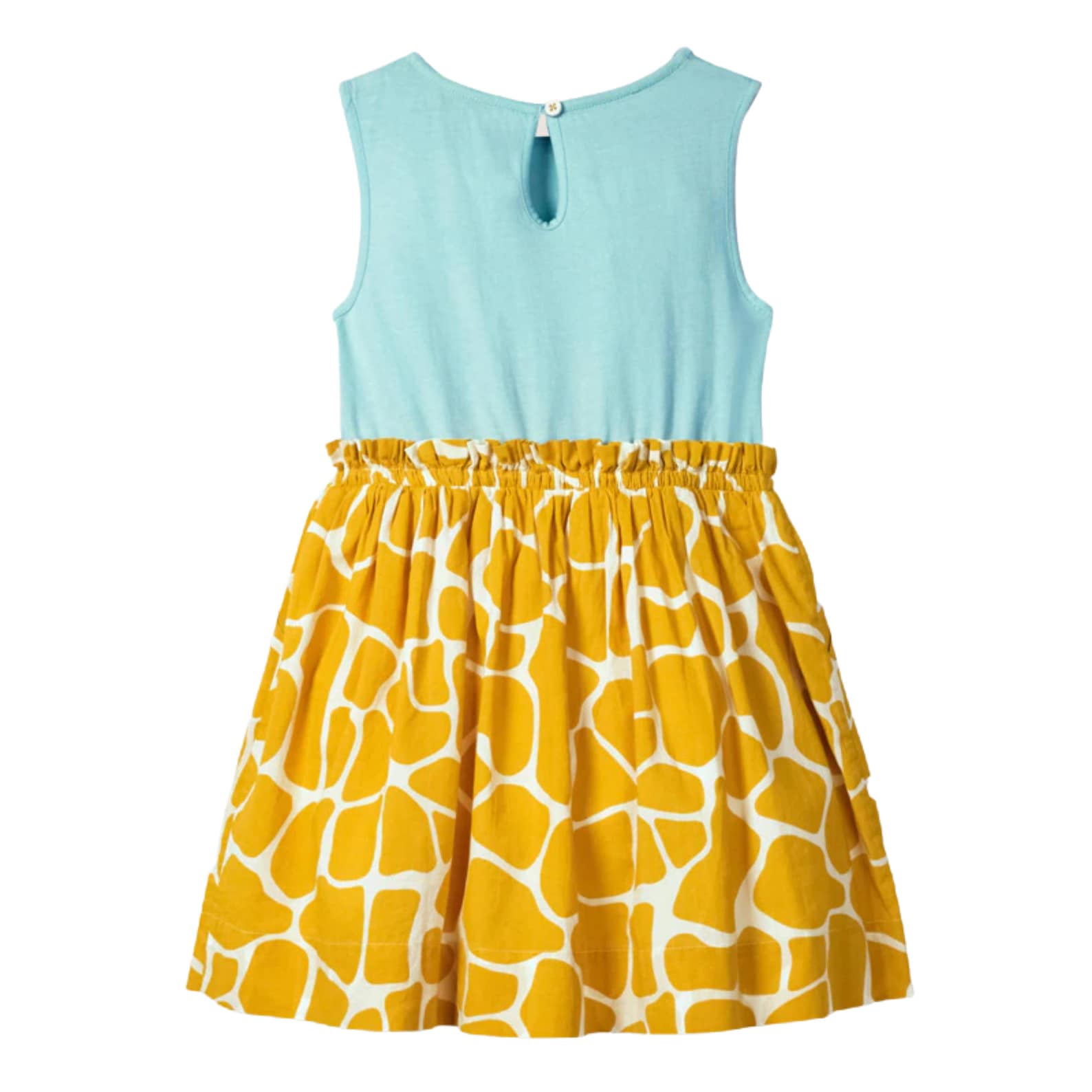 Zoo Animal Print Dress Girls Summer Dress Girls Sleeveless Etsy