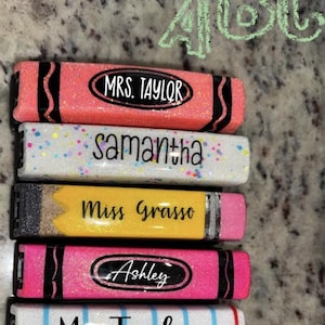 Pencil Stapler | Glitter Stapler | Teacher Gifts | Personalized Teacher Gifts | Customized Stapler | Gifts for her | Gifts for him | Stapler