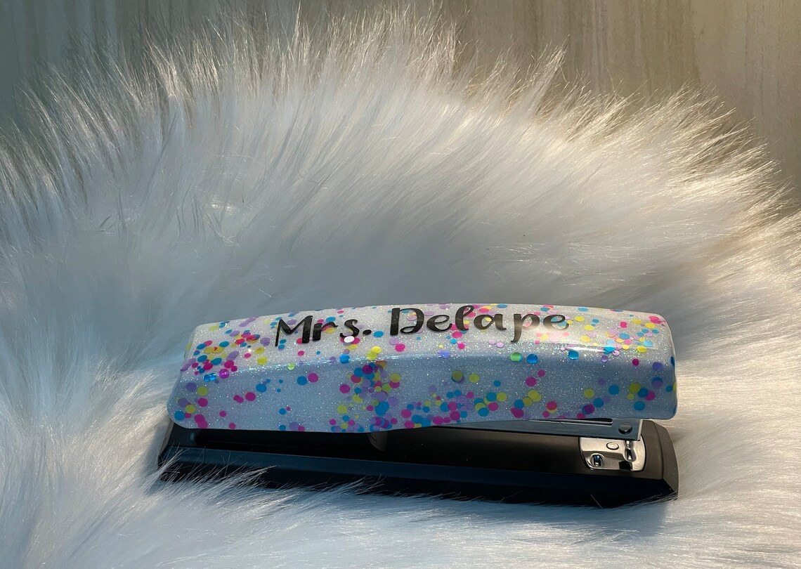 Confetti Stapler Confetti Tape Dispenser Confetti Office Etsy