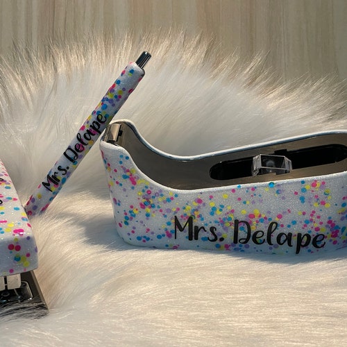 Confetti Stapler Confetti Tape Dispenser Confetti Office Etsy