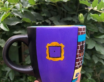 Friends-Tasse, Friends-Küchentasse, Central Perk-Kaffeebecher, Tasse „Ich bin für dich da“, Friends-Tasse, Monica Geller-Küchentasse
