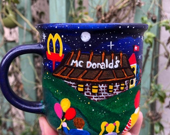ヴィンテージ マクドナルド コーヒー マグ コーヒー カップ ロゴ