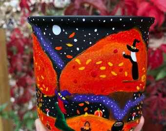 Witch Mug, Autumn Mug