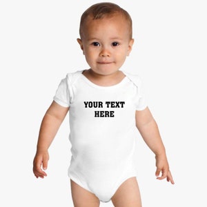 Personalised Custom Name/Writing Baby Grow