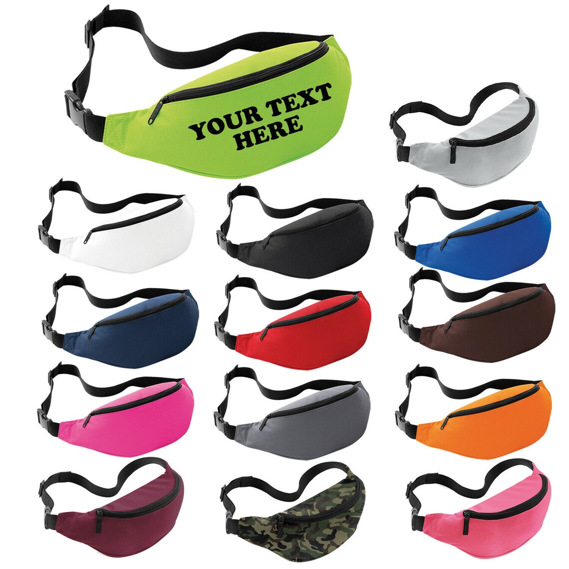 Personalised Custom Bum Bag/fanny Pack/belt Bag Etsy