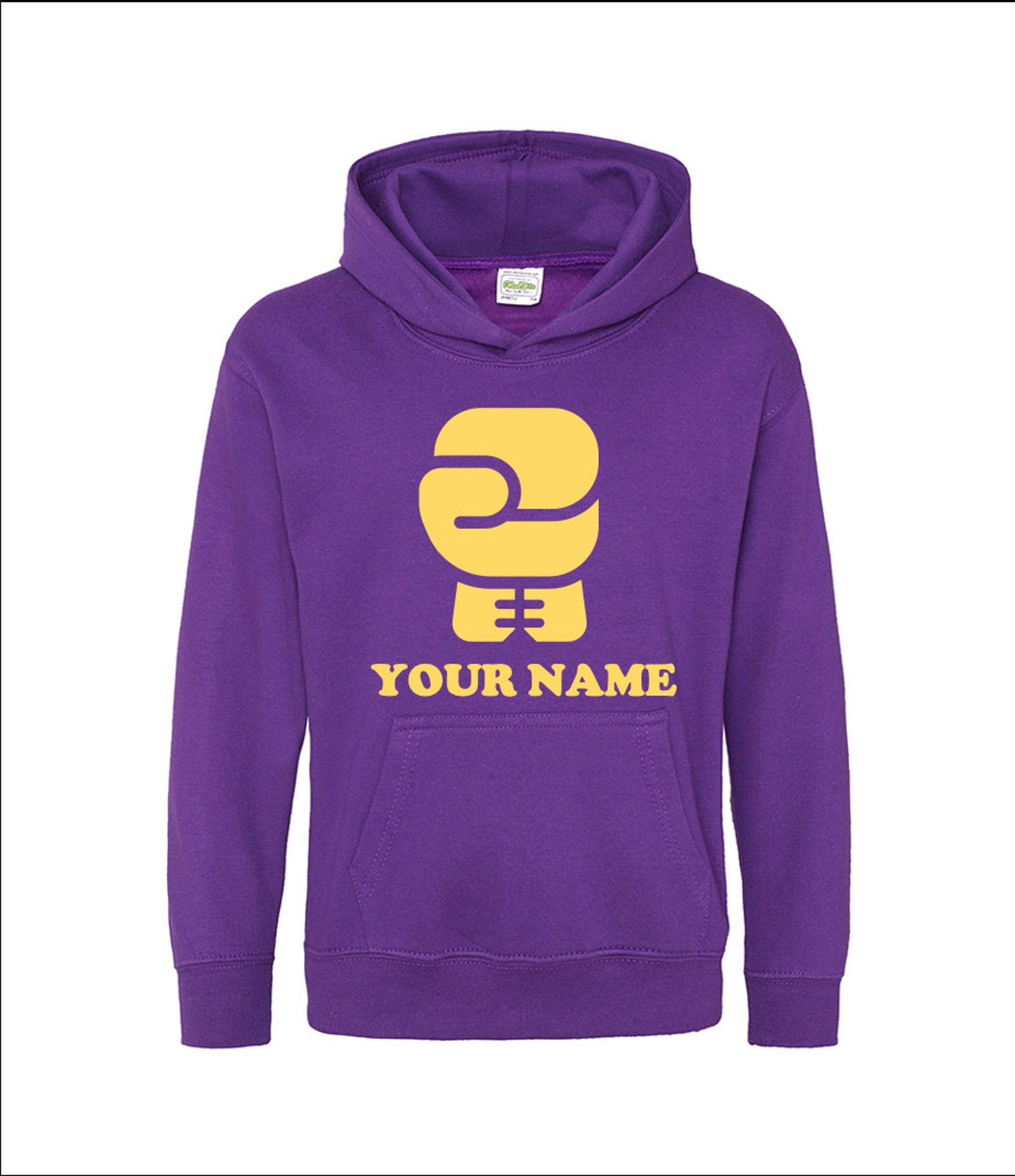 Personalised Kids Boxing Hoodie Custom Sport Add Your Name Etsy