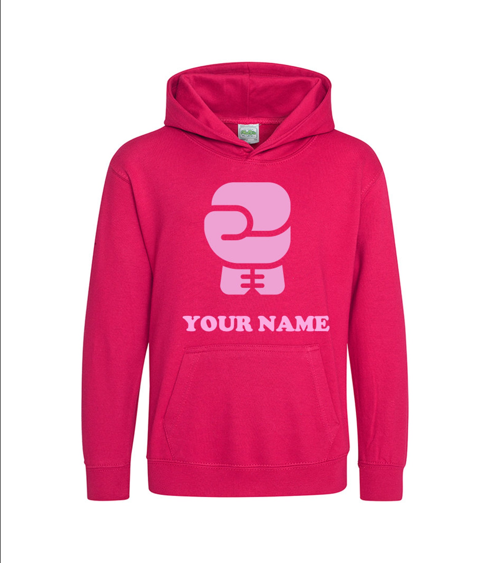 Personalised Kids Boxing Hoodie Custom Sport Add Your Name Etsy