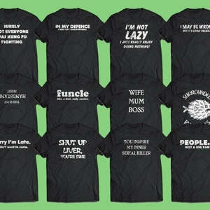 Funny Slogan T Shirts Novelty Joke Comedy T-Shirt