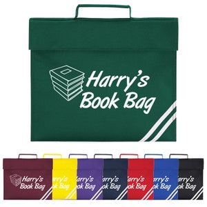 Conception personnalisée de sac de livres pour enfants - Ajoutez votre nom Sac d’école pour enfants
