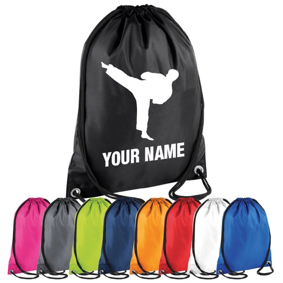 World Karate Federation Adult Unisex Drawstring Bag - Icon Black – FlashFomo