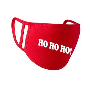 HO HO HO! Assorted Christmas Santa Reusable Face Mask