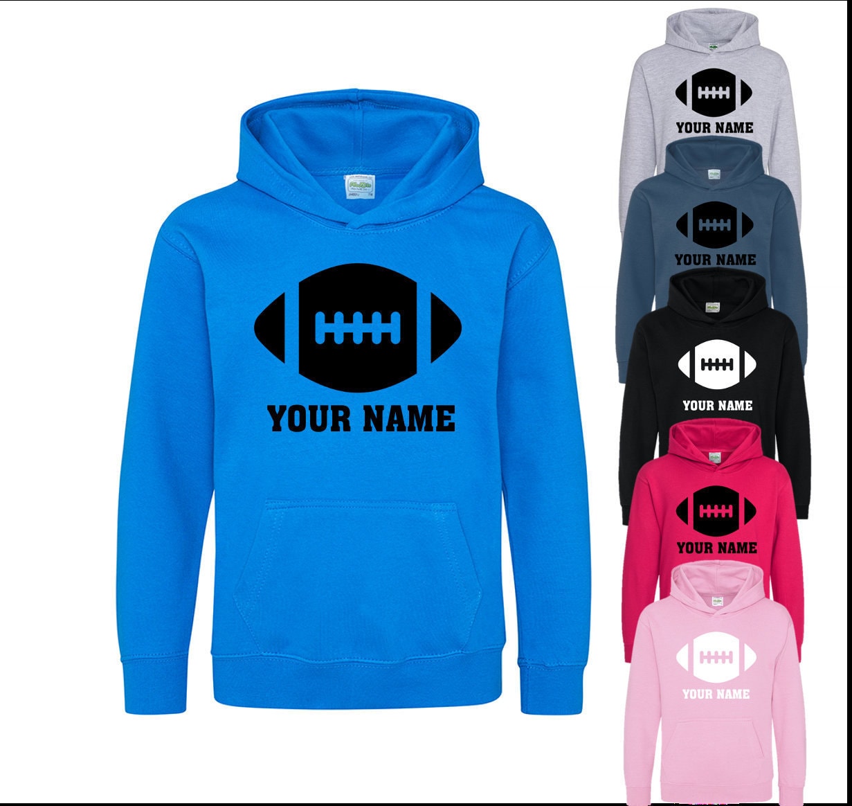 Personalised American Football Kids 