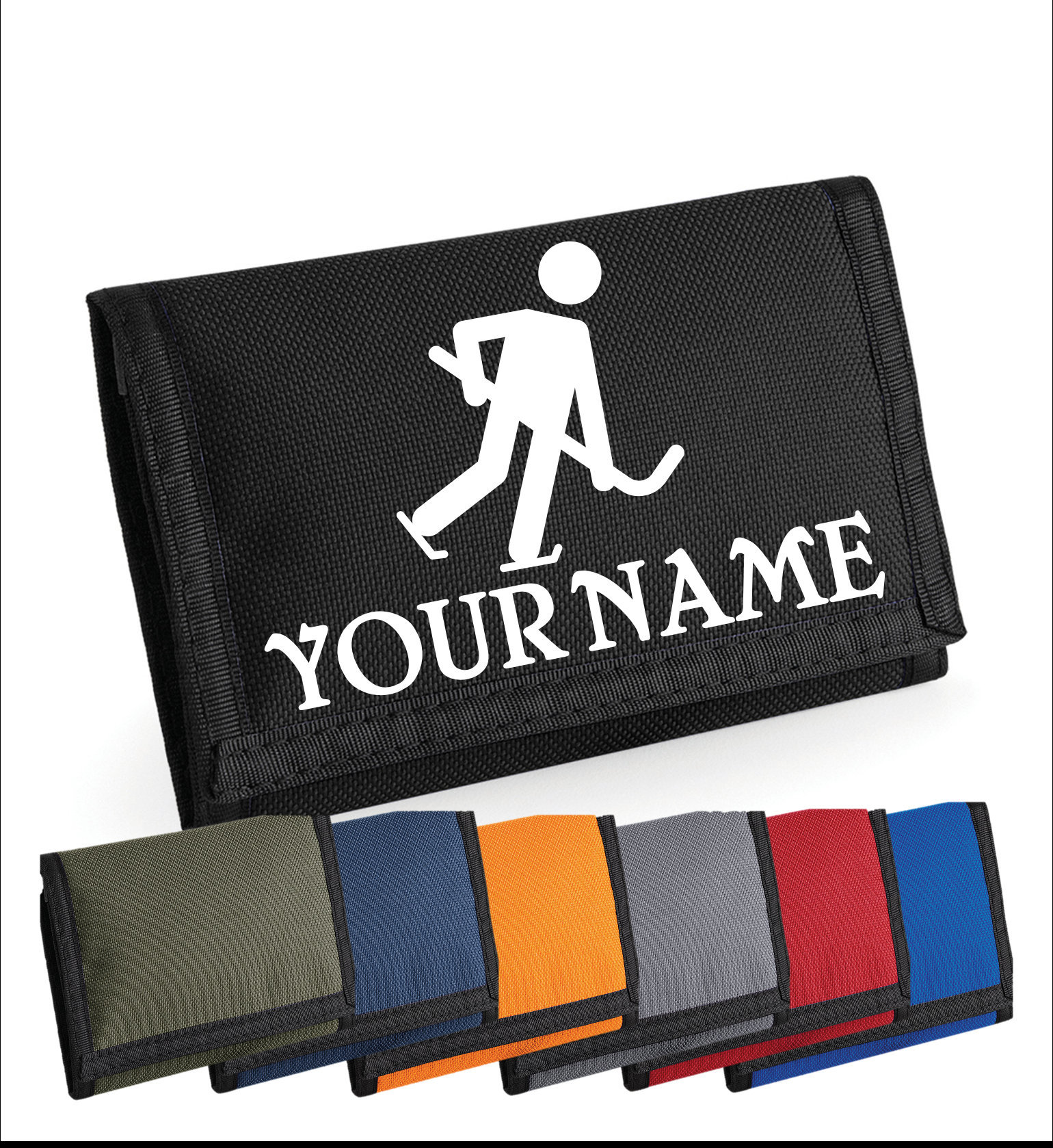 Personalised Ice Hockey Wallet/purse Add Your Name Custom Etsy