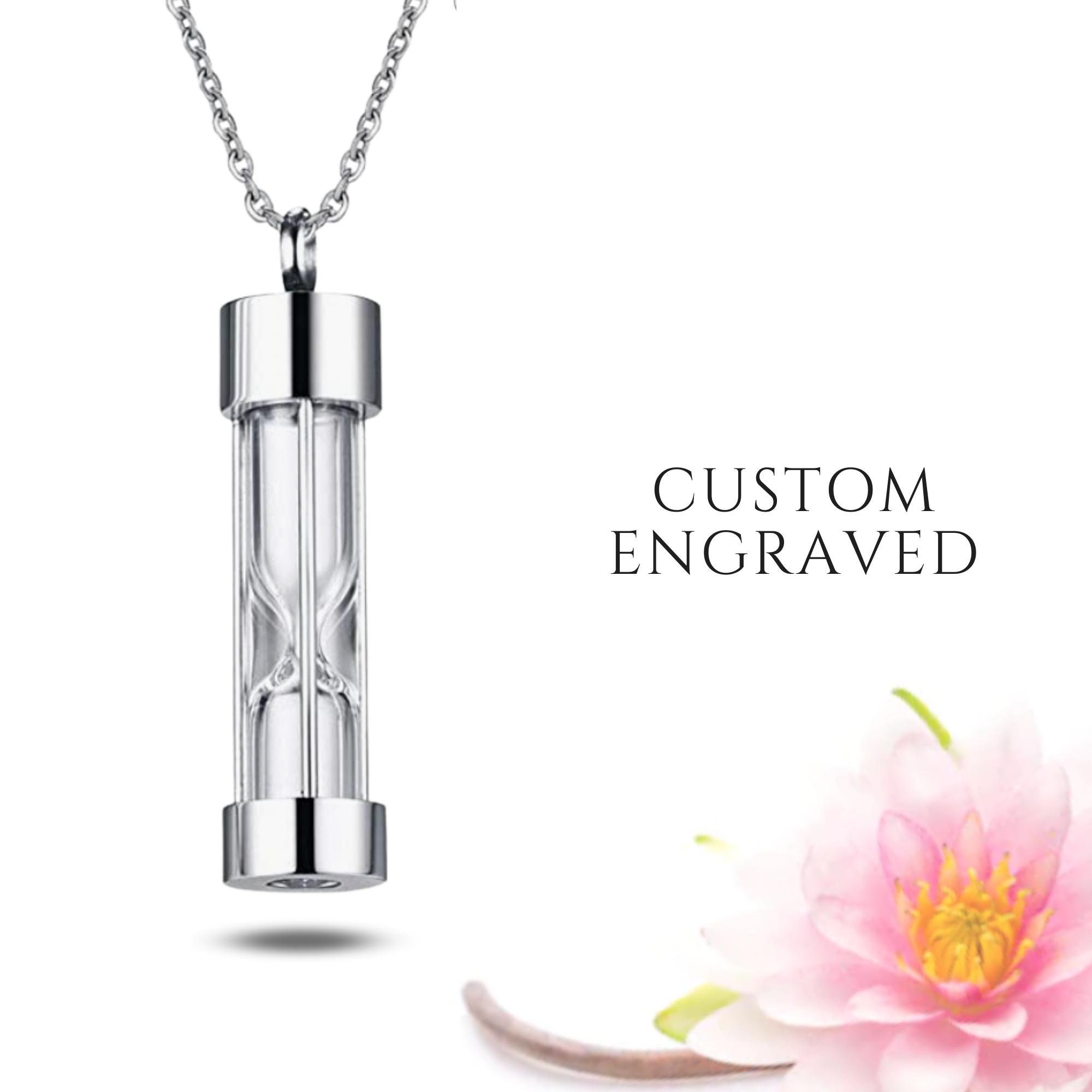 Hourglass Pendant Necklace - ApolloBox