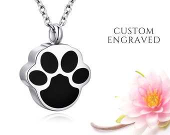 Urn Necklace | Pet Memorial Jewelry | Pet Memorial Gift | Sympathy Gift | Cremation Memorial  Urn Jewelry |  Cremation Memorial Urn Necklace