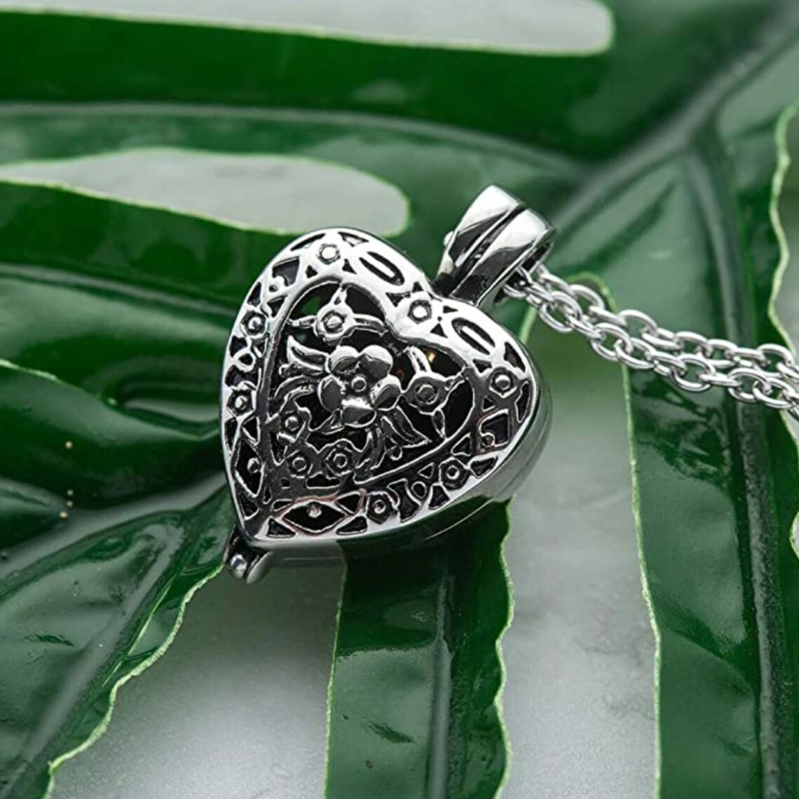 Urn Necklace for Human Ashes Cremation Locket Necklace Etsy