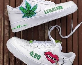 Air Force 1 custom CANNABIS