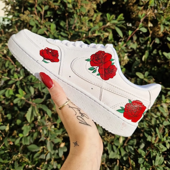 airforces with roses