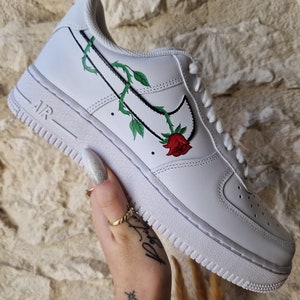 Air force 1 custom Rose piquante image 4