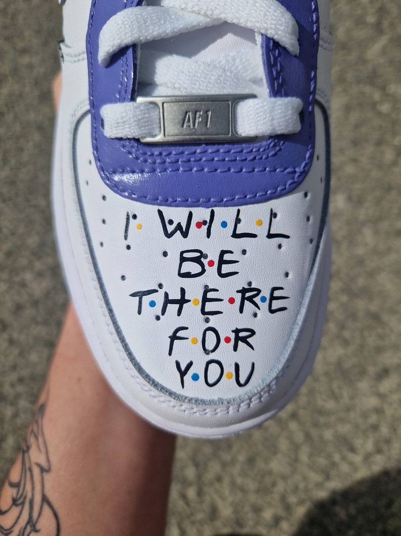 Air force 1 custom FRIENDS image 3