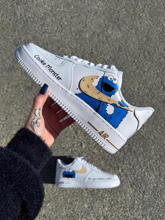 cookie monster nike shoes