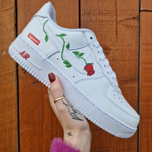 Air force 1 custom Rose piquante image 3