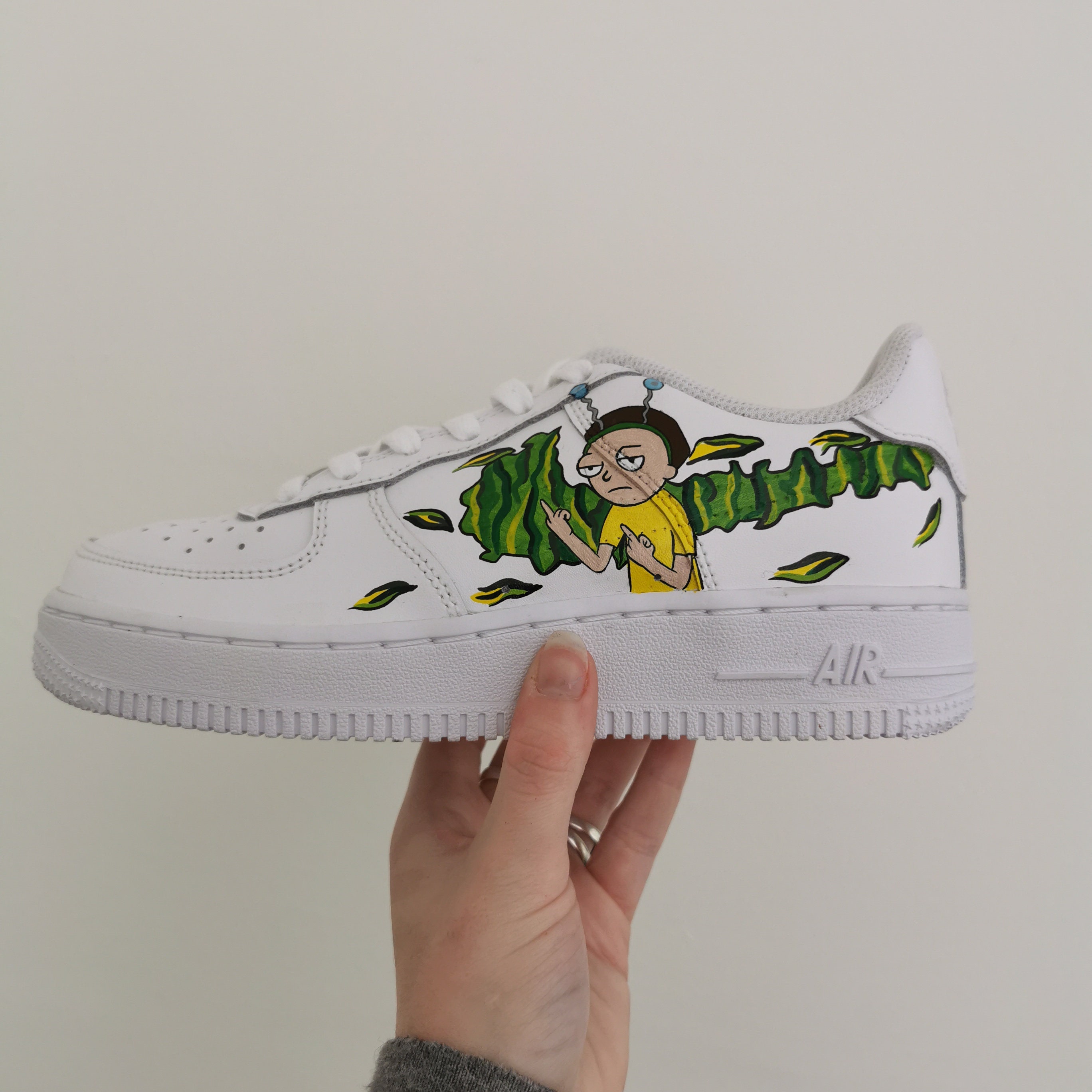 Air Force 1 Custom Rick and Morty 