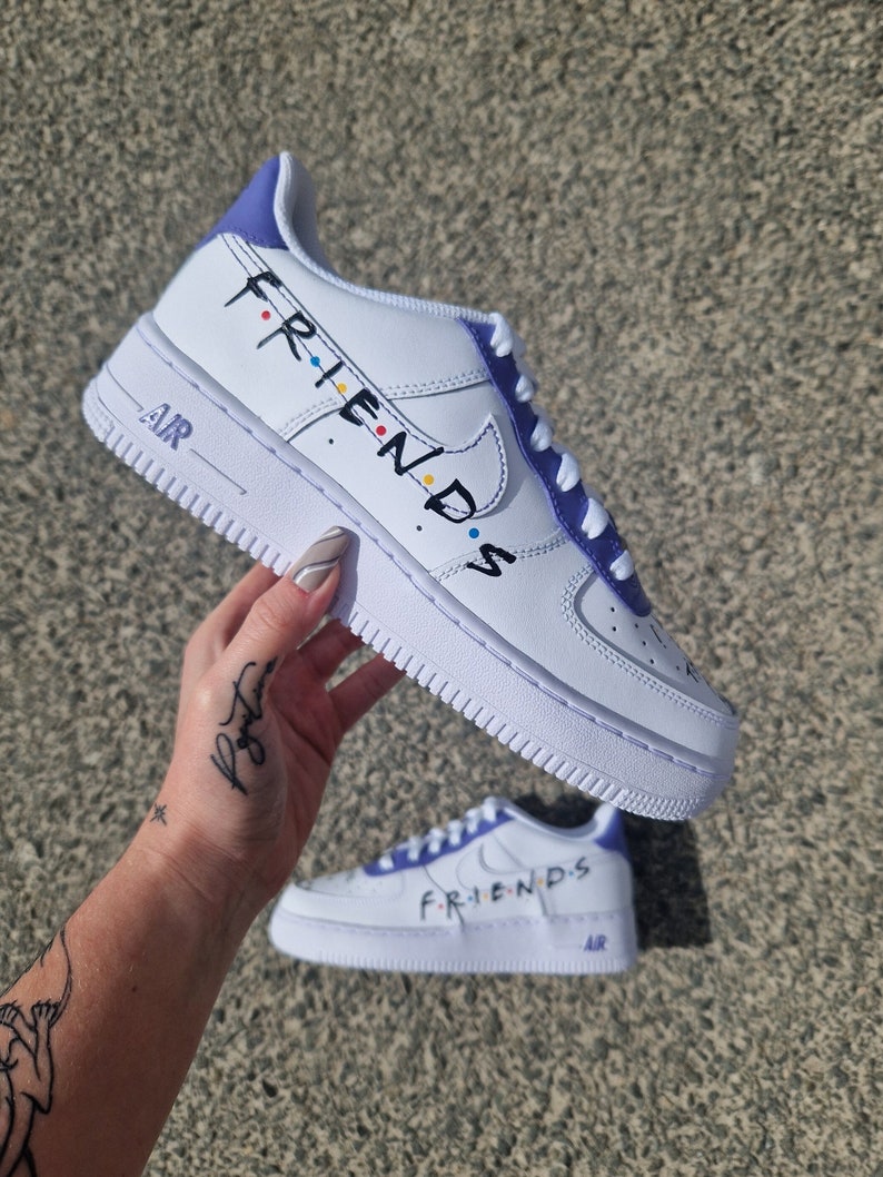 Air force 1 custom FRIENDS image 1