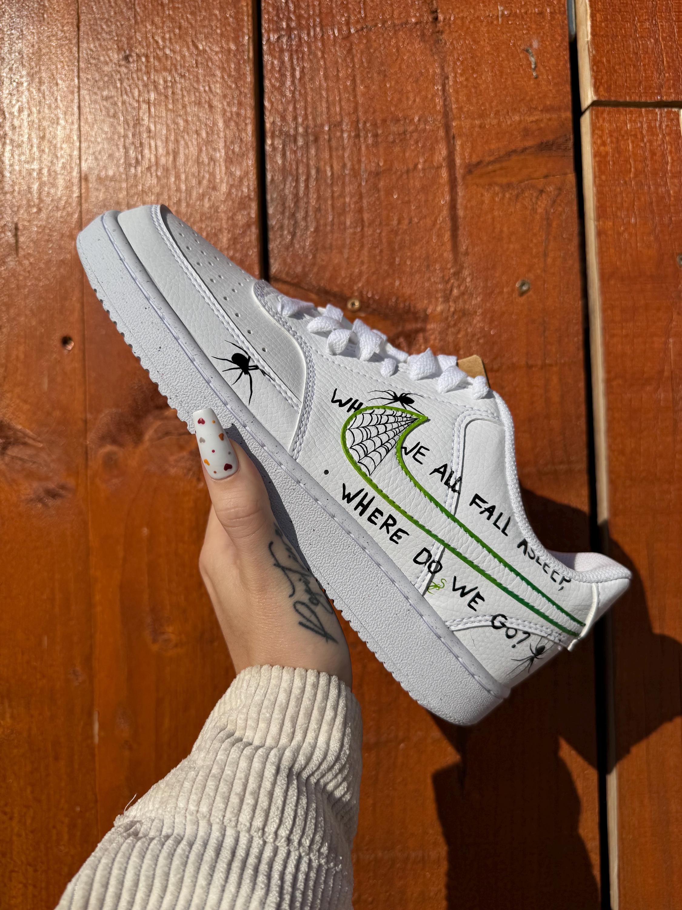 Air Force 1 Custom Billie Eilish - Etsy